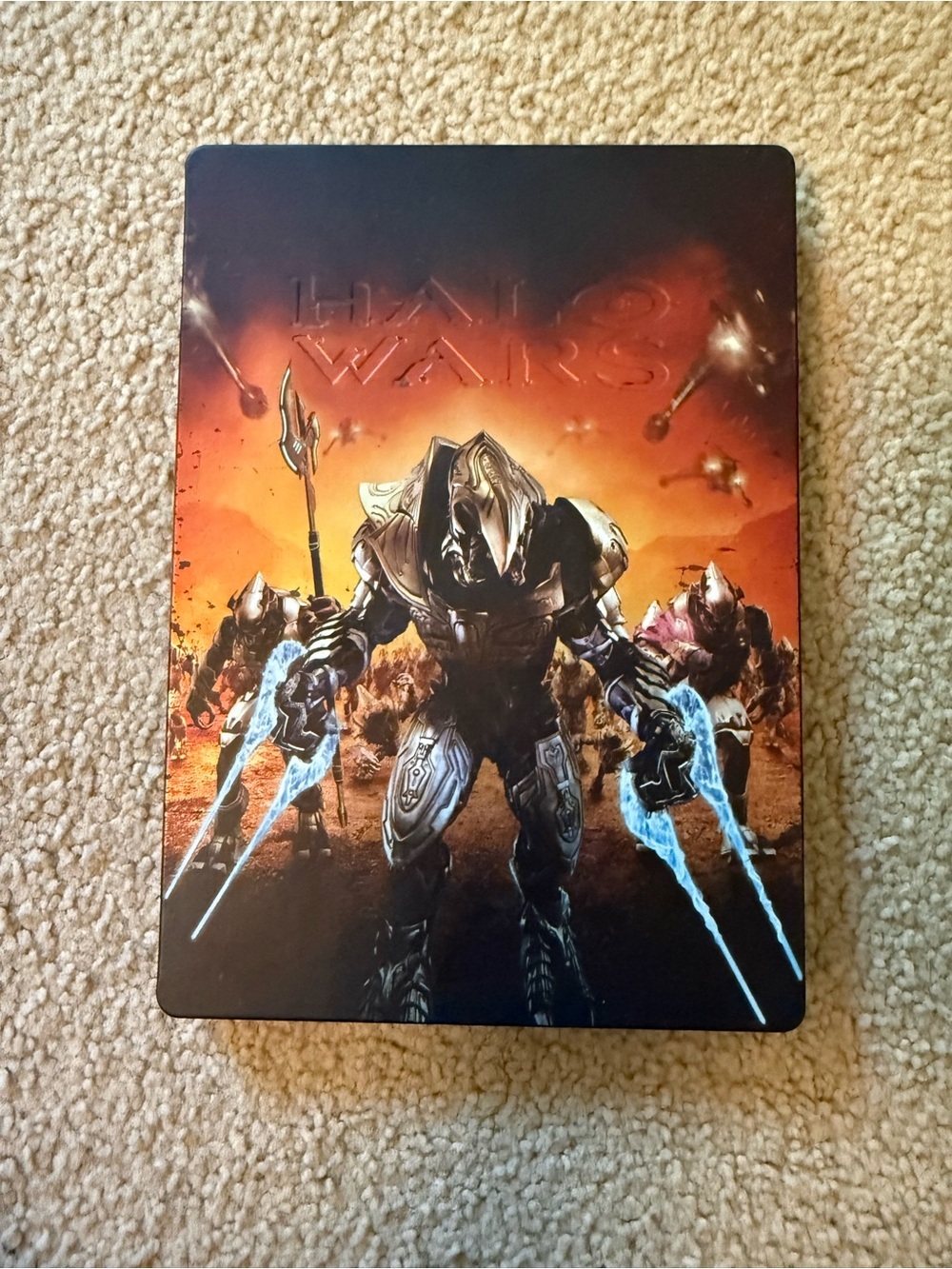 Halo Wars Limited Edition SteelBook case | XBOX 360 Live | Vintage Video Game